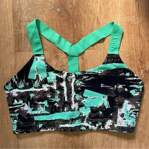 ALO Yoga Tile Print Active Bra- Size Medium